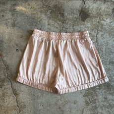 画像2: BEIGE PINK COLOR LUSTER SLEEPING SHORT PANTS / W27~W40  (2)