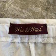 画像12: 【Wiz&Witch】"UNITED" VINTAGE LACE MIX WRAP SKIRT / FREE (12)