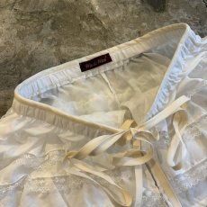 画像7: 【Wiz&Witch】"UNITED" VINTAGE LACE MIX WRAP SKIRT / FREE (7)