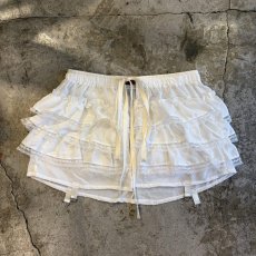 画像1: 【Wiz&Witch】"UNITED" VINTAGE LACE MIX WRAP SKIRT / FREE (1)