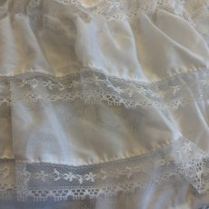 画像6: 【Wiz&Witch】"UNITED" VINTAGE LACE MIX WRAP SKIRT / FREE (6)