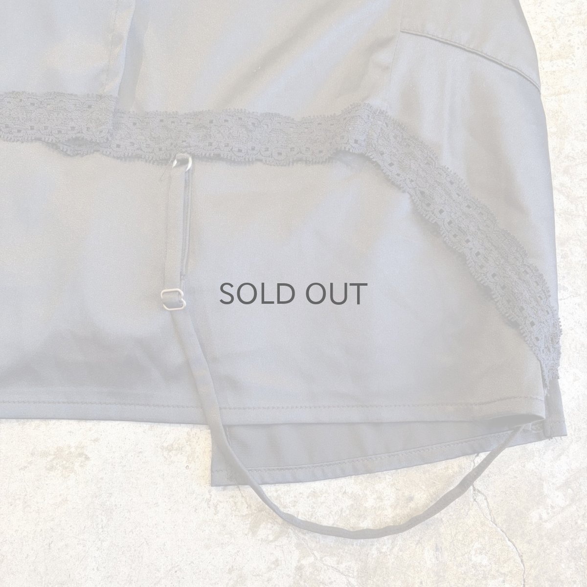 画像9: 【Wiz&Witch】"UNITED" VINTAGE LINGERIE WRAP SKIRT / FREE (9)