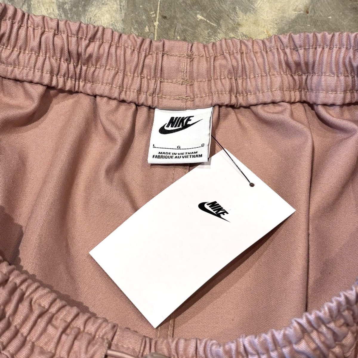 画像10: 【NIKE】PINK COLOR WIDE SILHOUETTE CARGO PANTS / FREE (10)