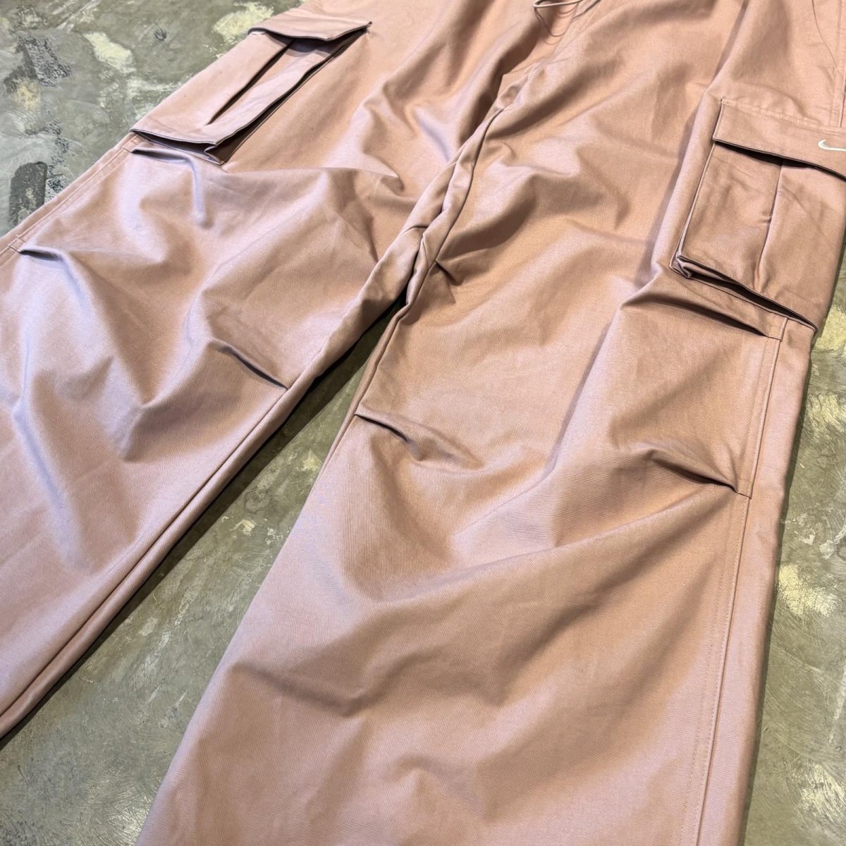 画像6: 【NIKE】PINK COLOR WIDE SILHOUETTE CARGO PANTS / FREE (6)