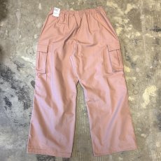 画像2: 【NIKE】PINK COLOR WIDE SILHOUETTE CARGO PANTS / FREE (2)
