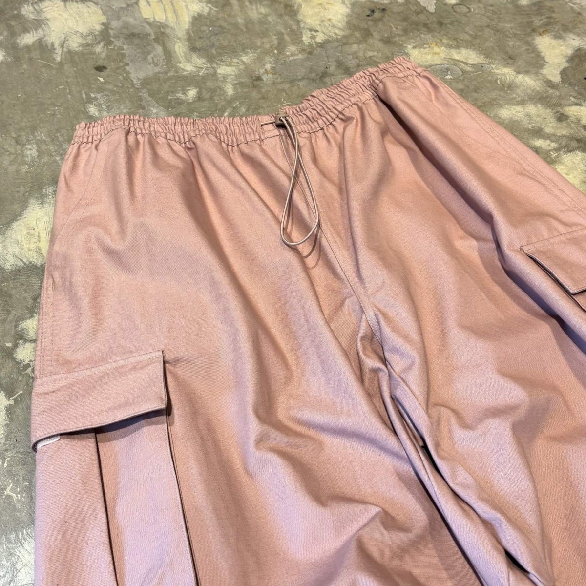 画像9: 【NIKE】PINK COLOR WIDE SILHOUETTE CARGO PANTS / FREE (9)