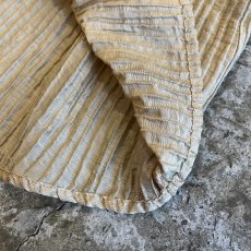 画像5: SLEEVE DESIGN EMBOSS PATTERN S/S SHIRT / Ladies M(S) (5)