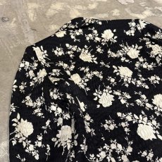 画像9: ALL OVER FLORAL GRAPHIC PATTERN TAILORED JACKET / Mens M (9)