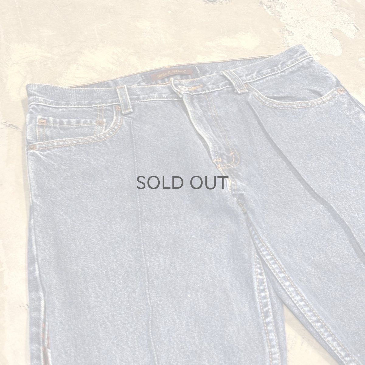 画像3: 【Wiz&Witch】"UNITED" SIDE TIE LINE DENIM PANTS / W31 (3)