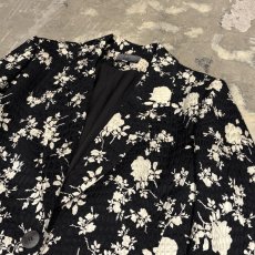 画像4: ALL OVER FLORAL GRAPHIC PATTERN TAILORED JACKET / Mens M (4)
