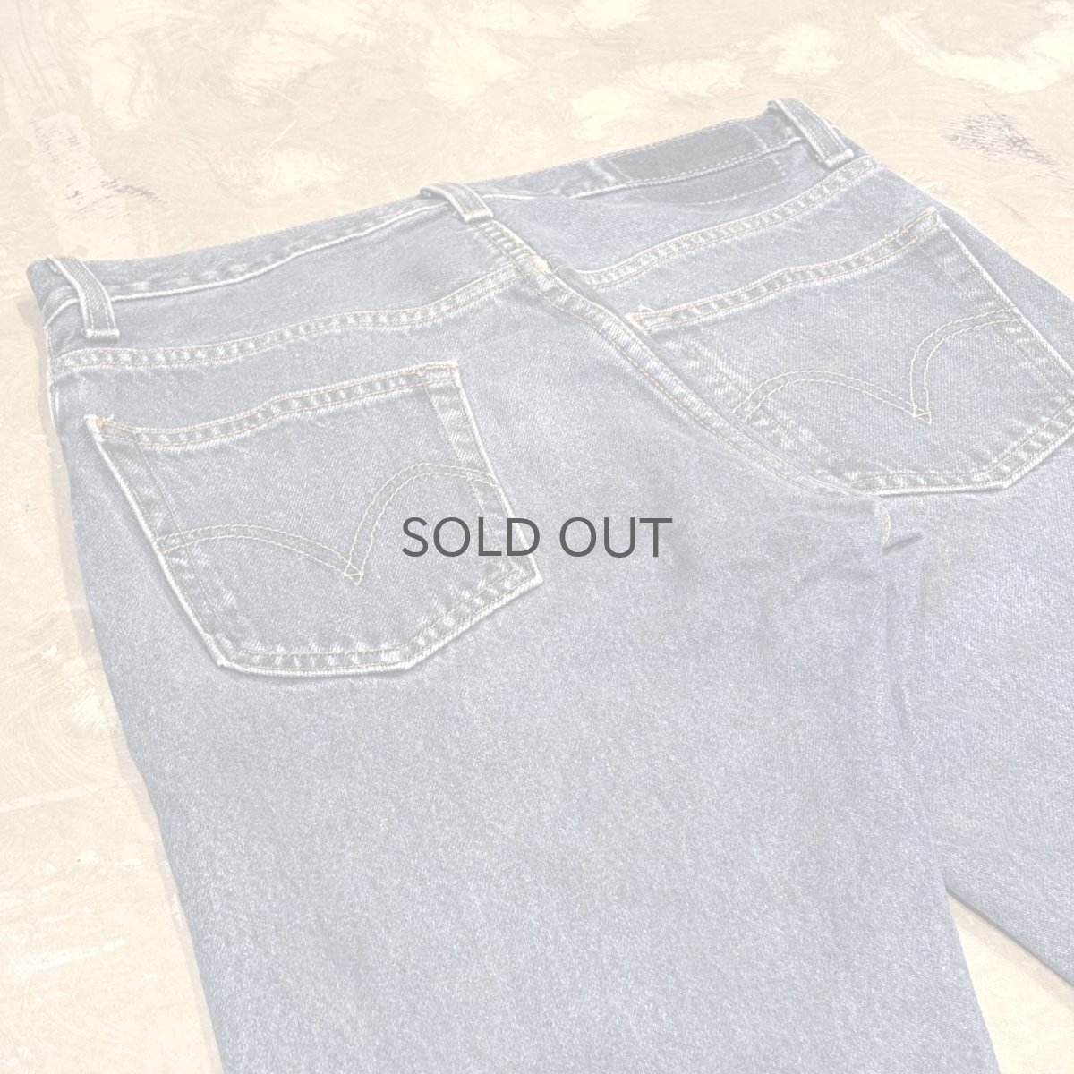画像9: 【Wiz&Witch】"UNITED" SIDE TIE LINE DENIM PANTS / W31 (9)