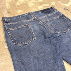 画像9: 【Wiz&Witch】"UNITED" SIDE TIE LINE DENIM PANTS / W31 (9)