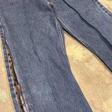 画像5: 【Wiz&Witch】"UNITED" SIDE TIE LINE DENIM PANTS / W31 (5)