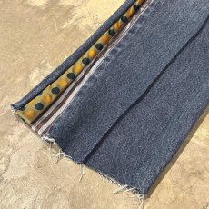 画像8: 【Wiz&Witch】"UNITED" SIDE TIE LINE DENIM PANTS / W31 (8)