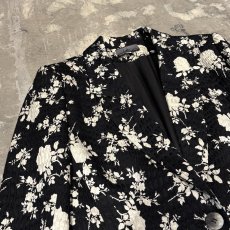 画像3: ALL OVER FLORAL GRAPHIC PATTERN TAILORED JACKET / Mens M (3)