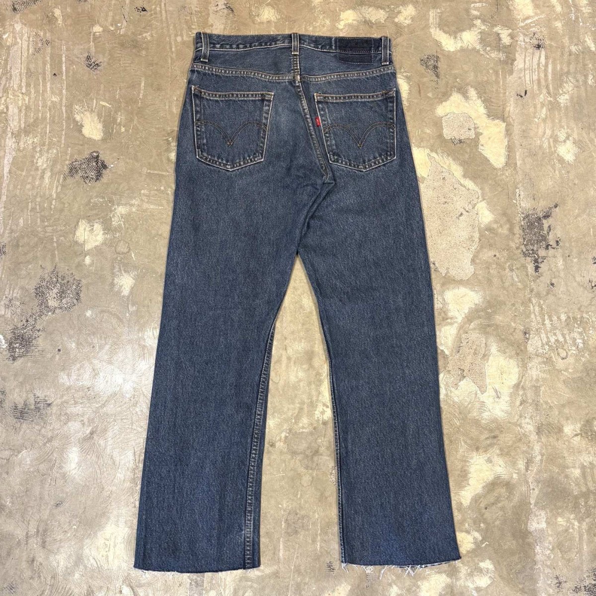 画像2: 【Wiz&Witch】"UNITED" SIDE TIE LINE DENIM PANTS / W31 (2)