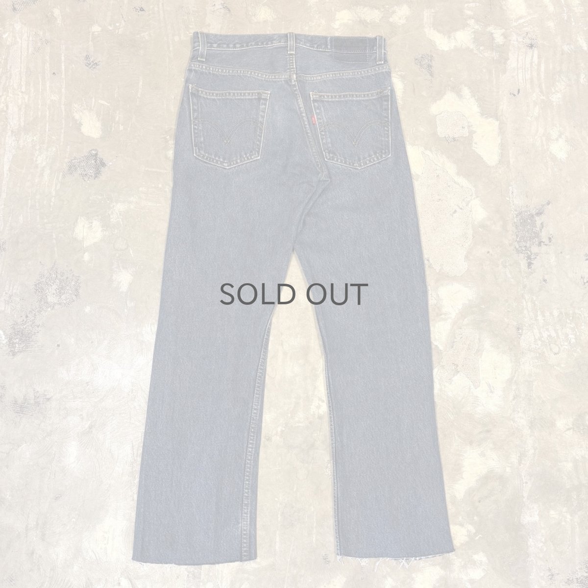画像2: 【Wiz&Witch】"UNITED" SIDE TIE LINE DENIM PANTS / W31 (2)