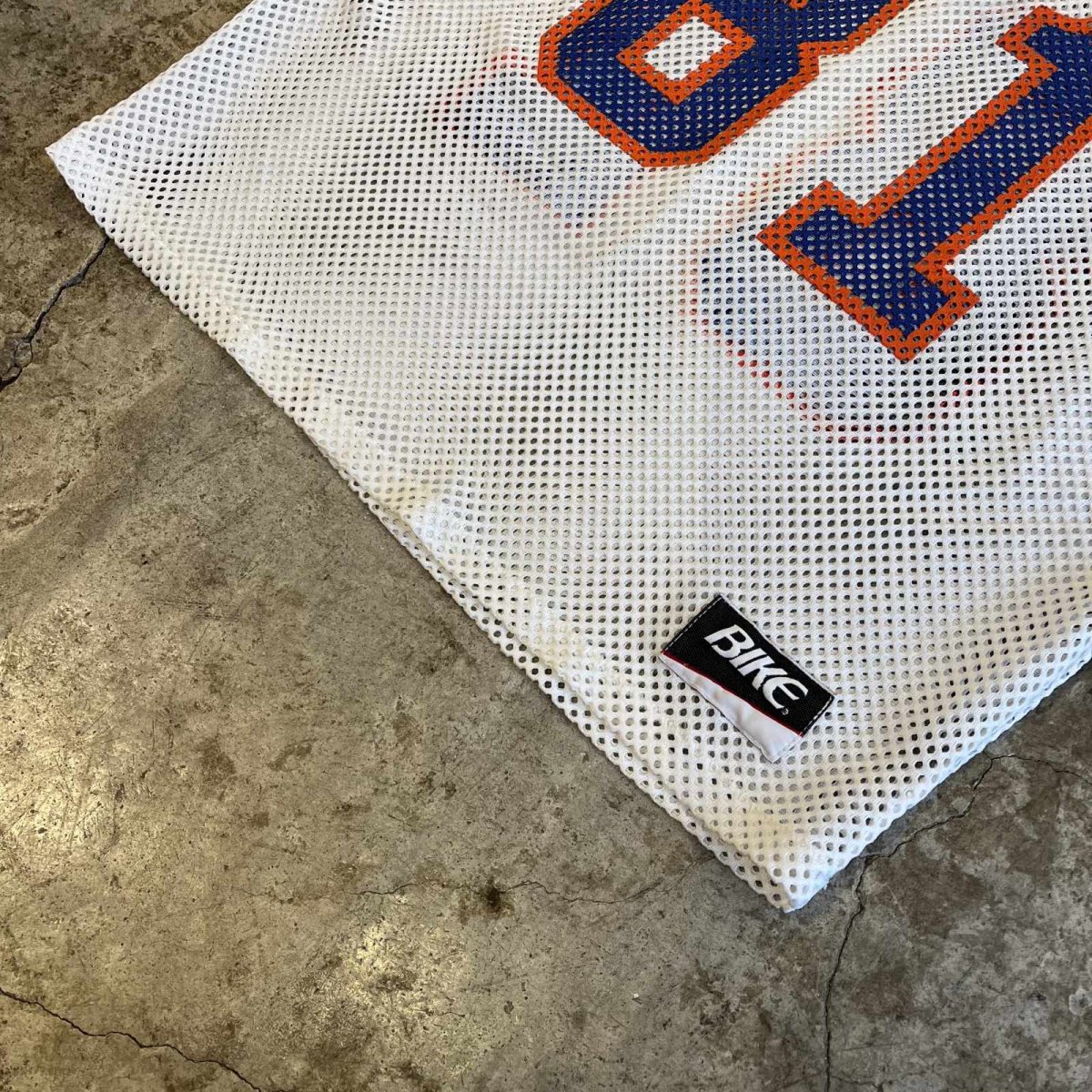 画像4: BOTH SIDES COLOR NUMBERING PRINTED MESH S/S TOPS / Ladies M(L)  (4)