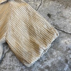 画像6: SLEEVE DESIGN EMBOSS PATTERN S/S SHIRT / Ladies M(S) (6)