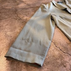 画像4: LIGHT GREEN COLOR DESIGN TAILORED JACKET / Ladies L /MADE IN USA (4)