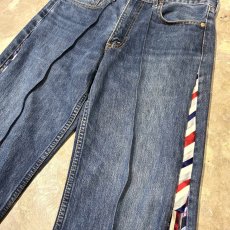 画像4: 【Wiz&Witch】"UNITED" SIDE TIE LINE DENIM PANTS / W31 (4)