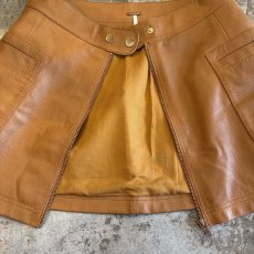 画像10: 【FREE PEOPLE】FAUX LEATHER FRONT ZIP DESIGN SKIRT / W30 (10)