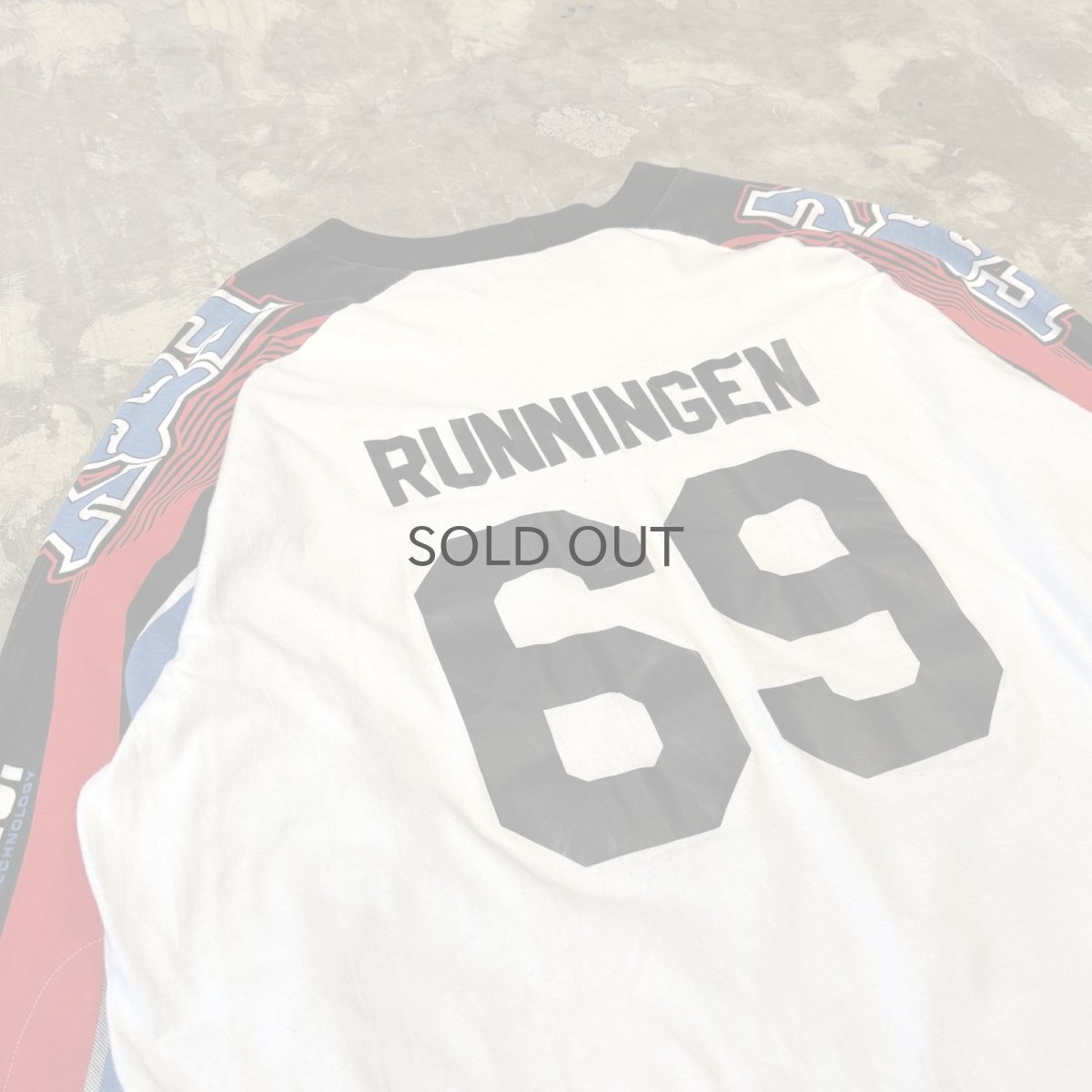 画像9: 90's~ "FOX" COLOR SWITCHED RACING L/S TEE / Mens XL (9)