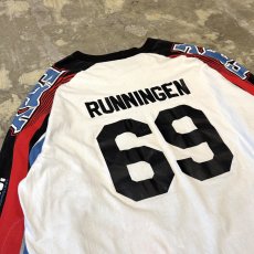 画像9: 90's~ "FOX" COLOR SWITCHED RACING L/S TEE / Mens XL (9)