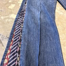 画像7: 【Wiz&Witch】"UNITED" SIDE TIE LINE DENIM PANTS / W31 (7)