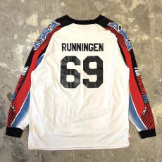 画像2: 90's~ "FOX" COLOR SWITCHED RACING L/S TEE / Mens XL (2)