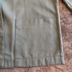 画像7: LIGHT GREEN COLOR DESIGN TAILORED JACKET / Ladies L /MADE IN USA (7)
