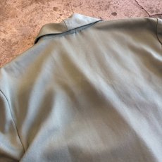 画像8: LIGHT GREEN COLOR DESIGN TAILORED JACKET / Ladies L /MADE IN USA (8)