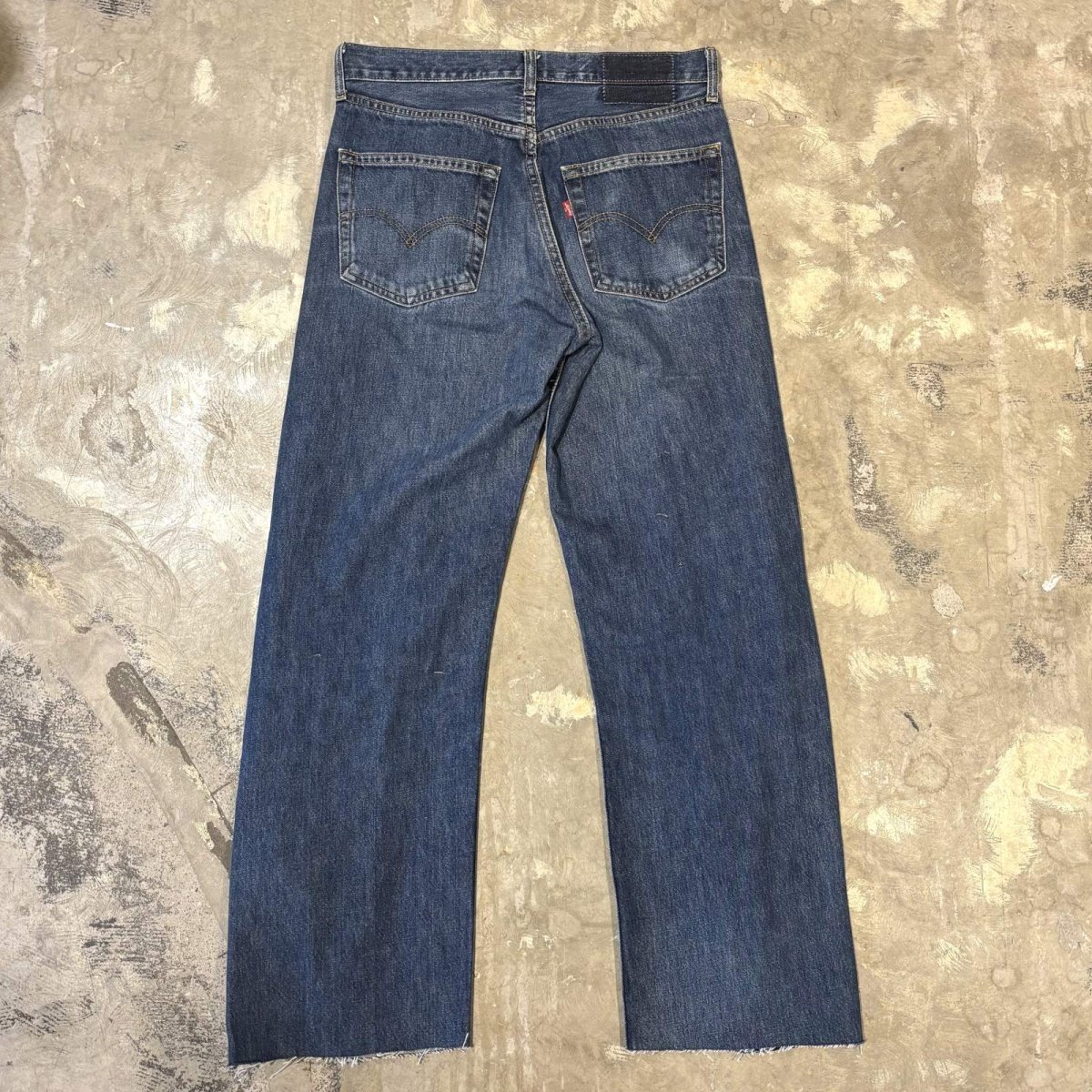 画像2: 【Wiz&Witch】"UNITED" SIDE TIE LINE DENIM PANTS / W31 (2)