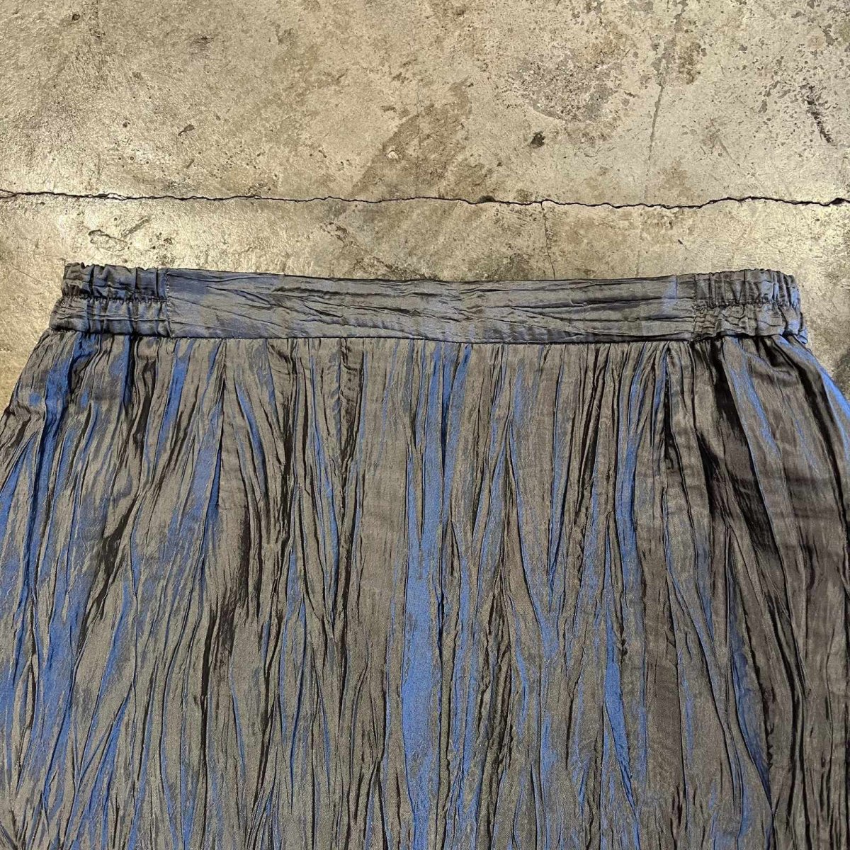 画像6: RASTA COLOR ALL OVER GATHER DESIGN TIGHT SKIRT / W28~31 (6)