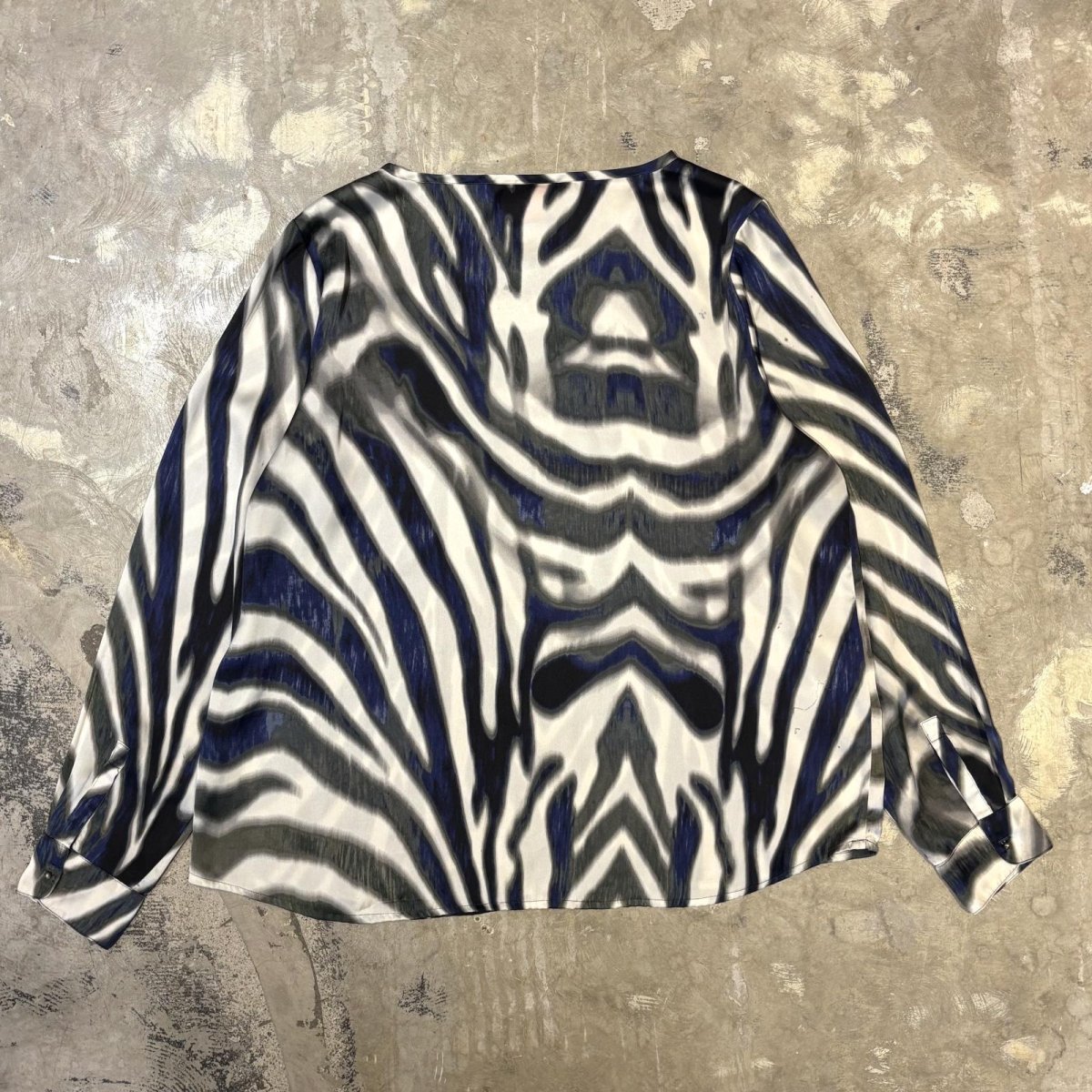 画像2: ALL OVER ARTISTIC PATTERN L/S TOPS / Mens XL(L) (2)
