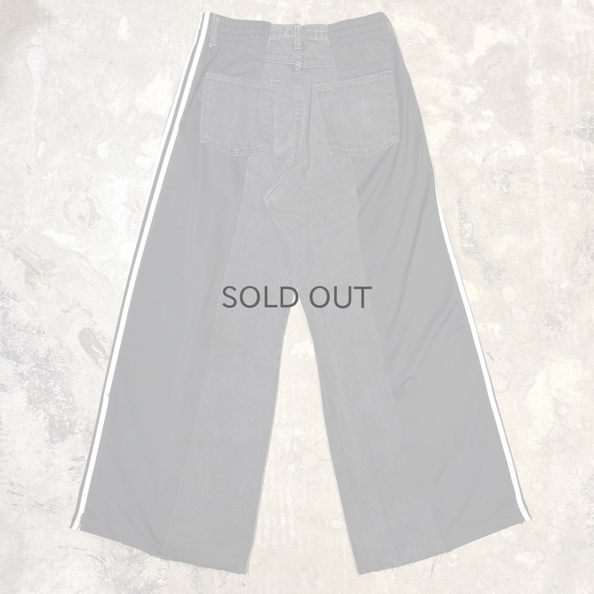 画像2: 【Wiz&Witch】"UNITED" SPORTY DENIM PANTS / OS (2)