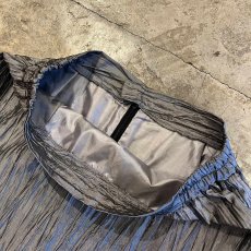 画像8: RASTA COLOR ALL OVER GATHER DESIGN TIGHT SKIRT / W28~31 (8)