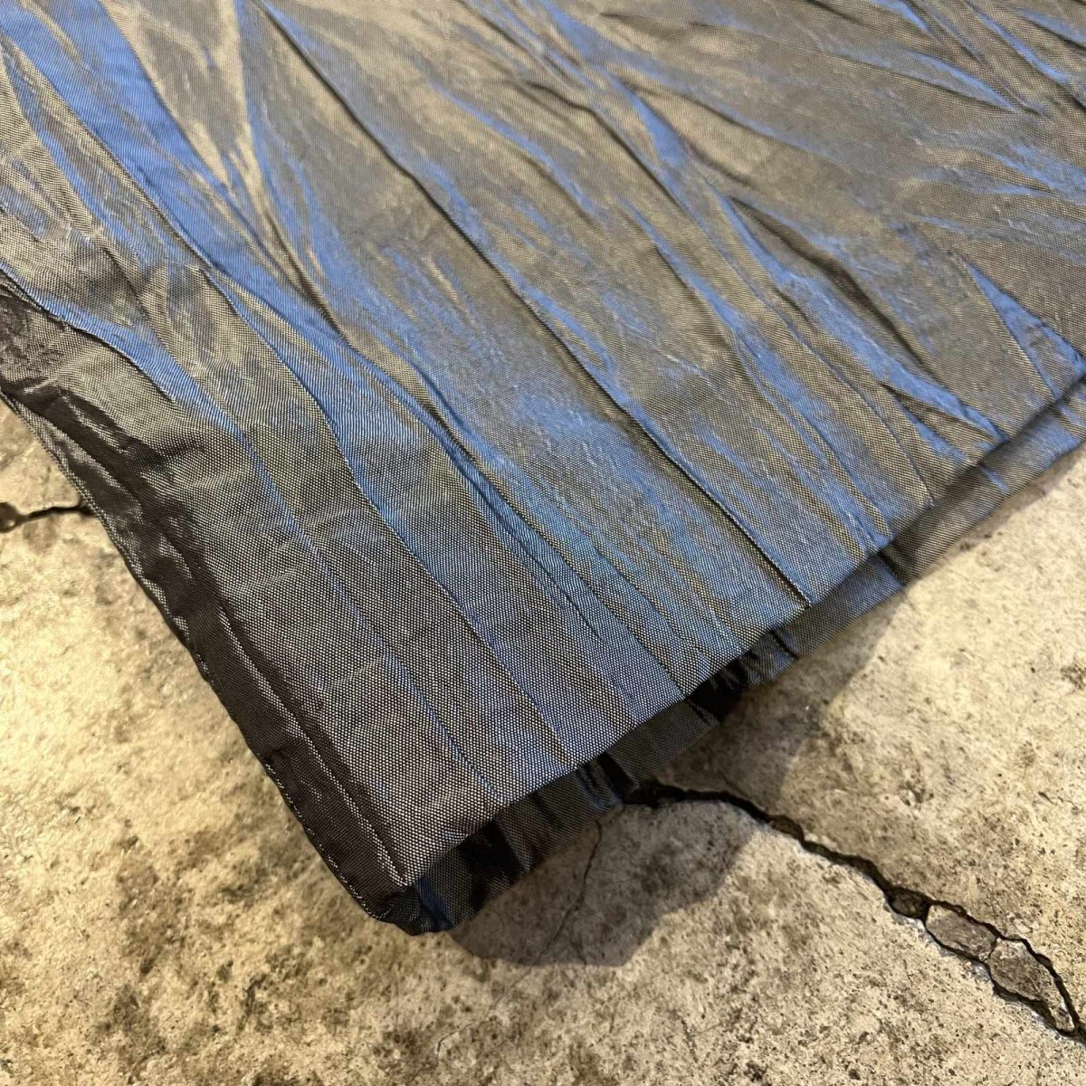 画像4: RASTA COLOR ALL OVER GATHER DESIGN TIGHT SKIRT / W28~31 (4)