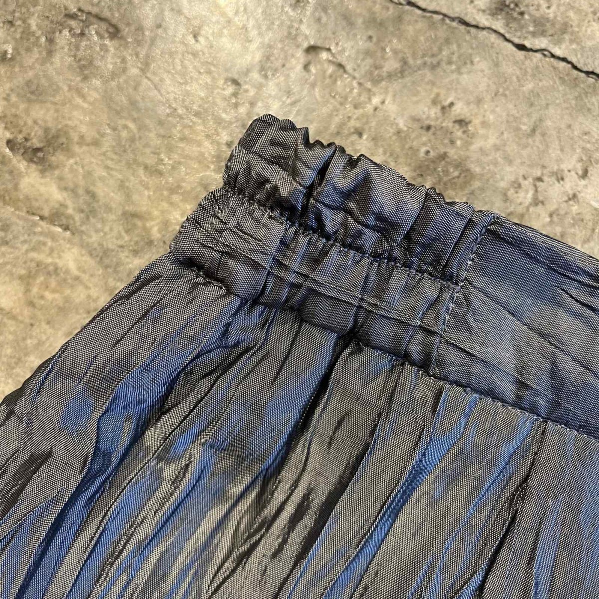 画像7: RASTA COLOR ALL OVER GATHER DESIGN TIGHT SKIRT / W28~31 (7)