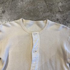 画像7: OLD EURO MILITARY IVORY COLOR L/S CARDIGAN / Ladies S(4) (7)