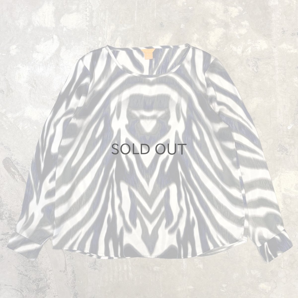 画像1: ALL OVER ARTISTIC PATTERN L/S TOPS / Mens XL(L) (1)