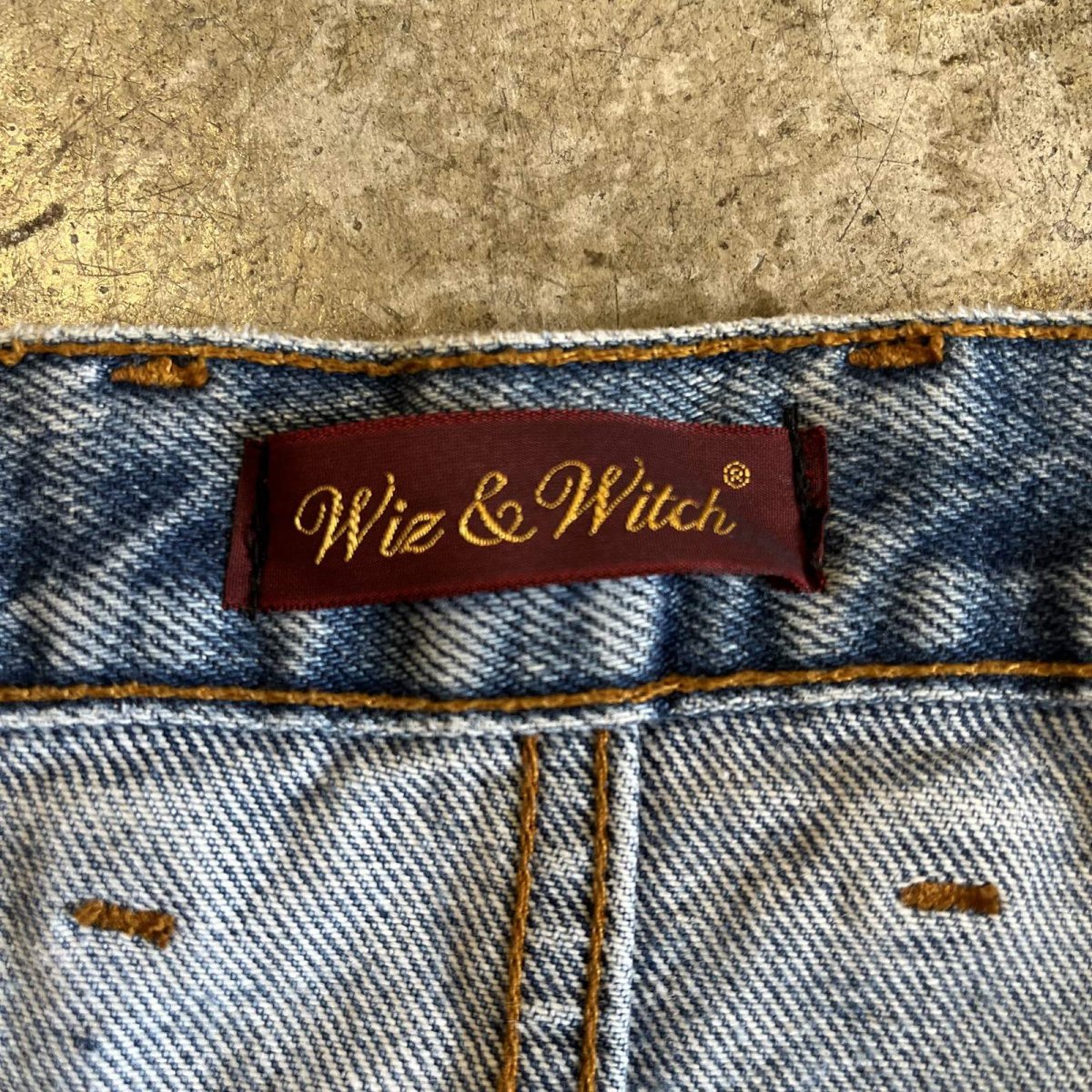 画像13: 【Wiz&Witch】"UNITED" SPORTY DENIM PANTS / OS (13)