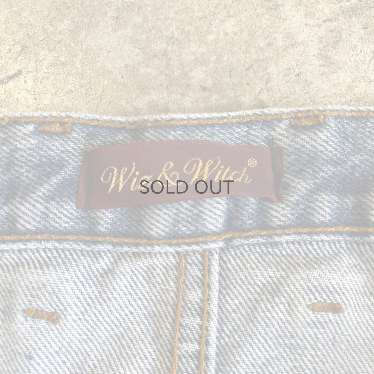 画像13: 【Wiz&Witch】"UNITED" SPORTY DENIM PANTS / OS (13)