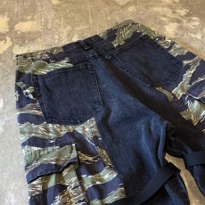 画像9: 【Wiz&Witch】"UNITED" TIGER CAMO DENIM PANTS / OS (9)