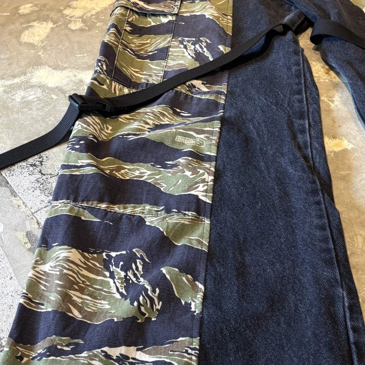 画像7: 【Wiz&Witch】"UNITED" TIGER CAMO DENIM PANTS / OS (7)