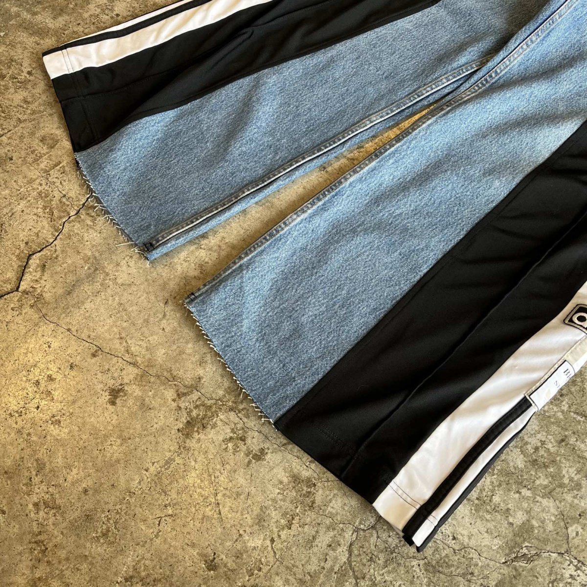 画像5: 【Wiz&Witch】"UNITED" SPORTY DENIM PANTS / OS (5)