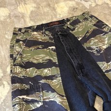 画像3: 【Wiz&Witch】"UNITED" TIGER CAMO DENIM PANTS / OS (3)