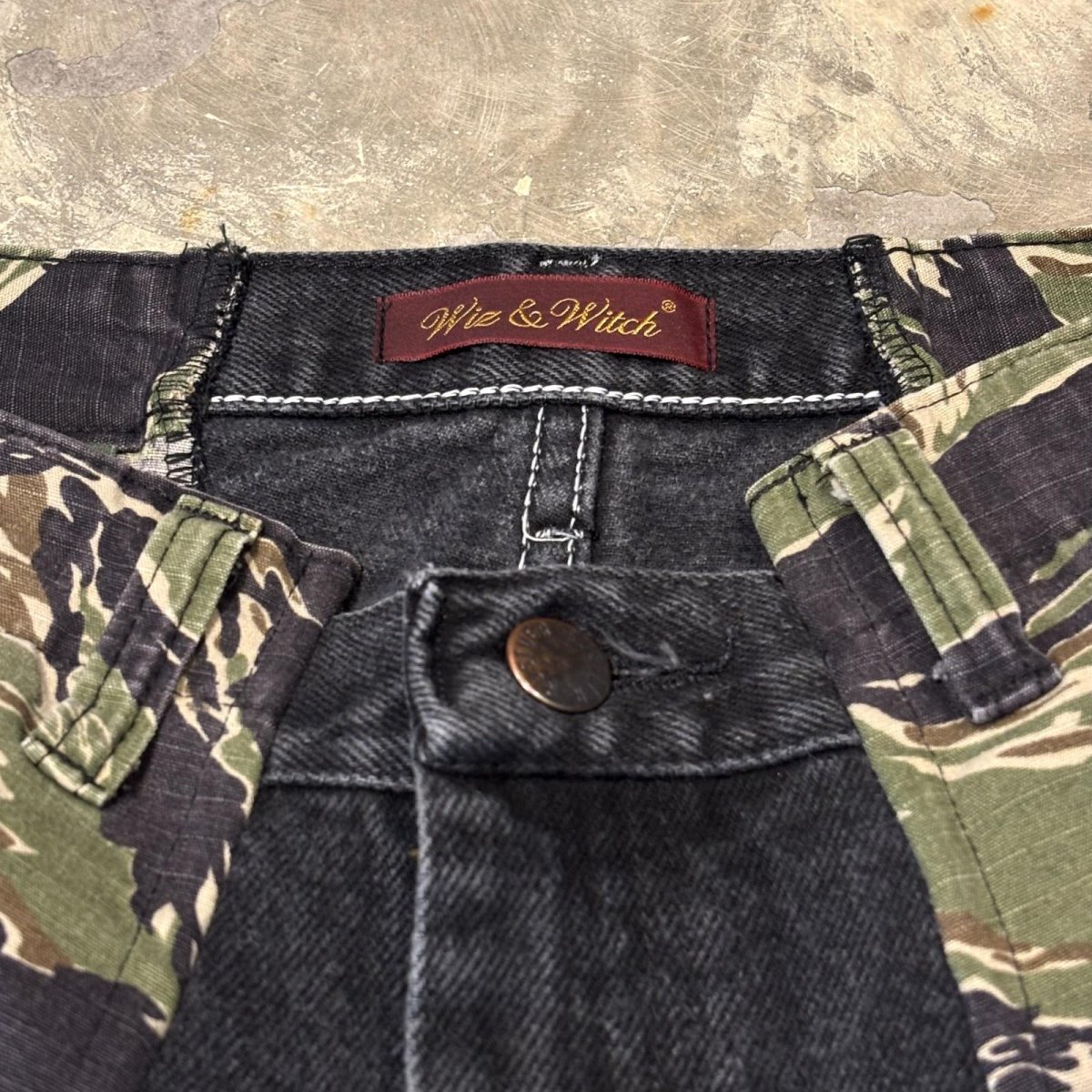 画像10: 【Wiz&Witch】"UNITED" TIGER CAMO DENIM PANTS / OS (10)