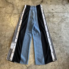 画像2: 【Wiz&Witch】"UNITED" SPORTY DENIM PANTS / OS (2)