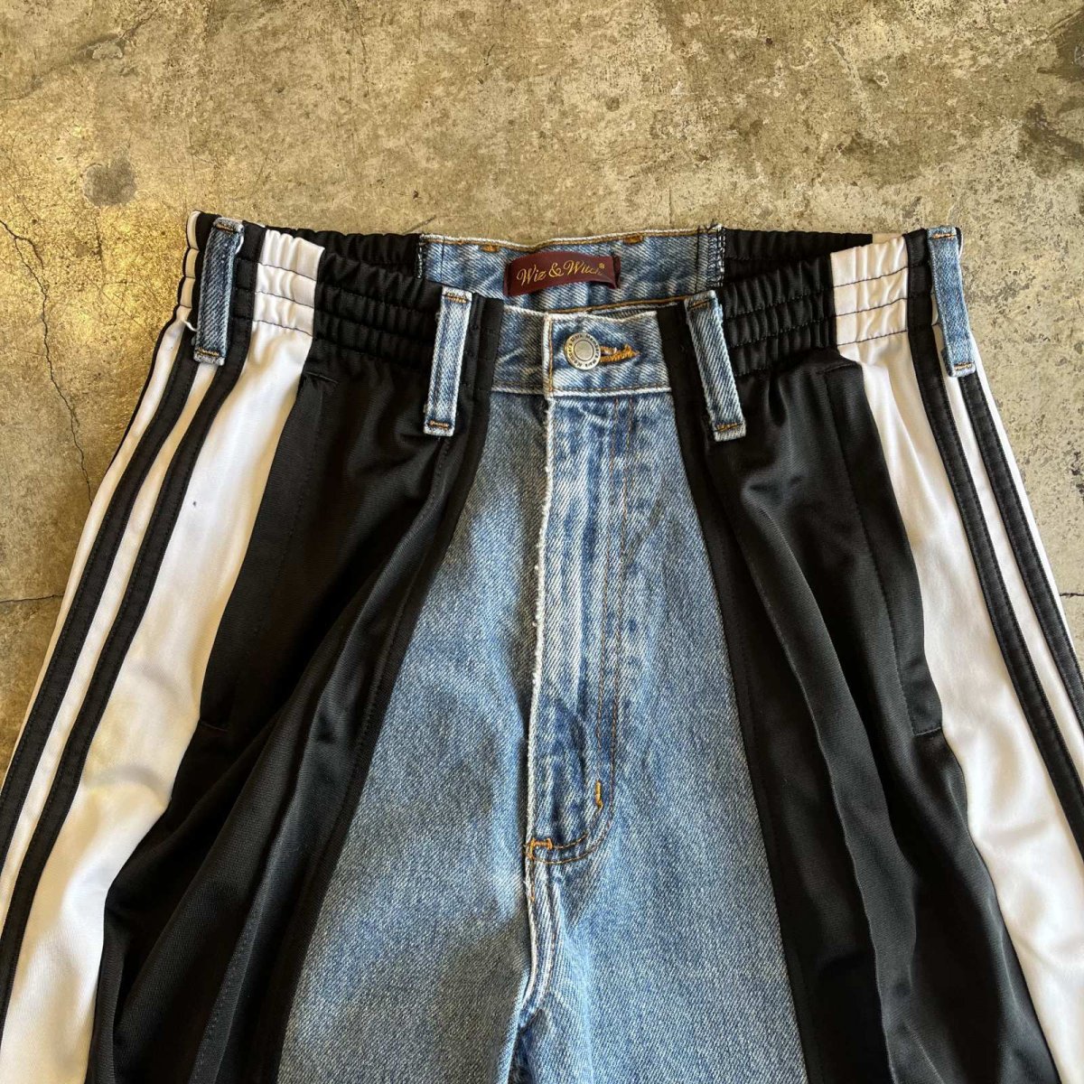 画像8: 【Wiz&Witch】"UNITED" SPORTY DENIM PANTS / OS (8)